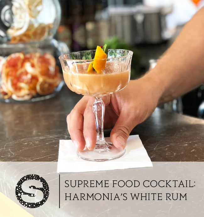 Supreme Food Cocktails: Harmonia‘s White Rum